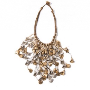 Collier éco-durable or Ghungroo